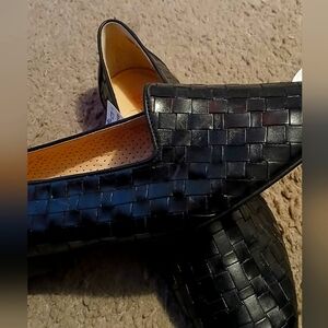 Enzo Angiolini Genius Loafers Leather Black Colour For Women 9W